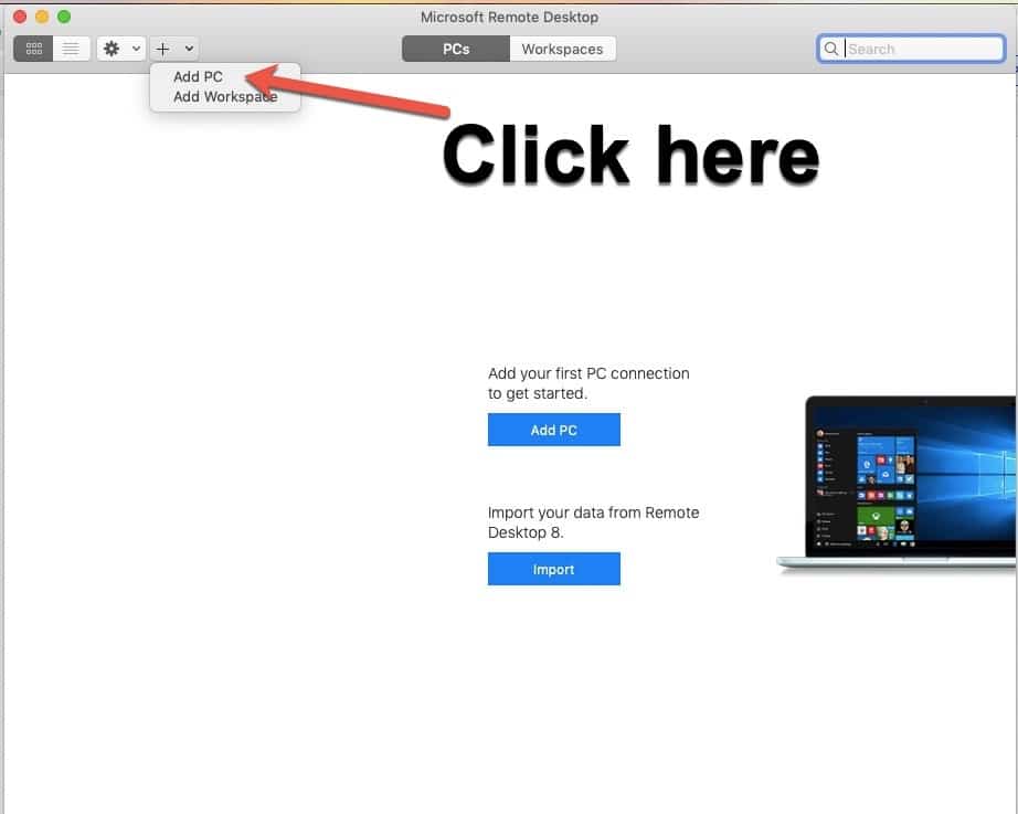 How to connect Windows VPS via RDP with Mac