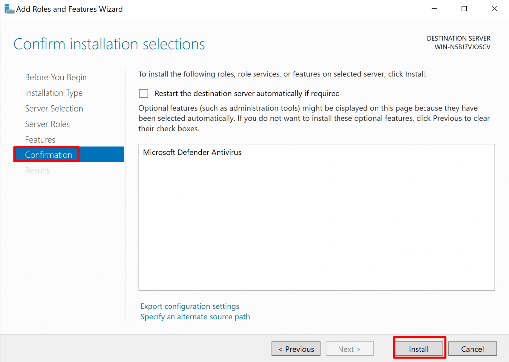 Enable Windows Defender