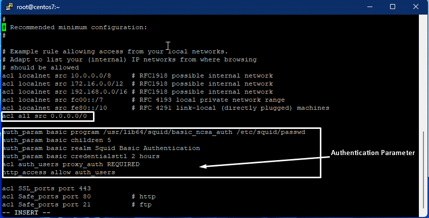 Authentication parameter
