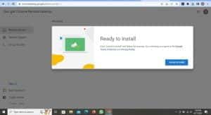 Chrome Remote Desktop