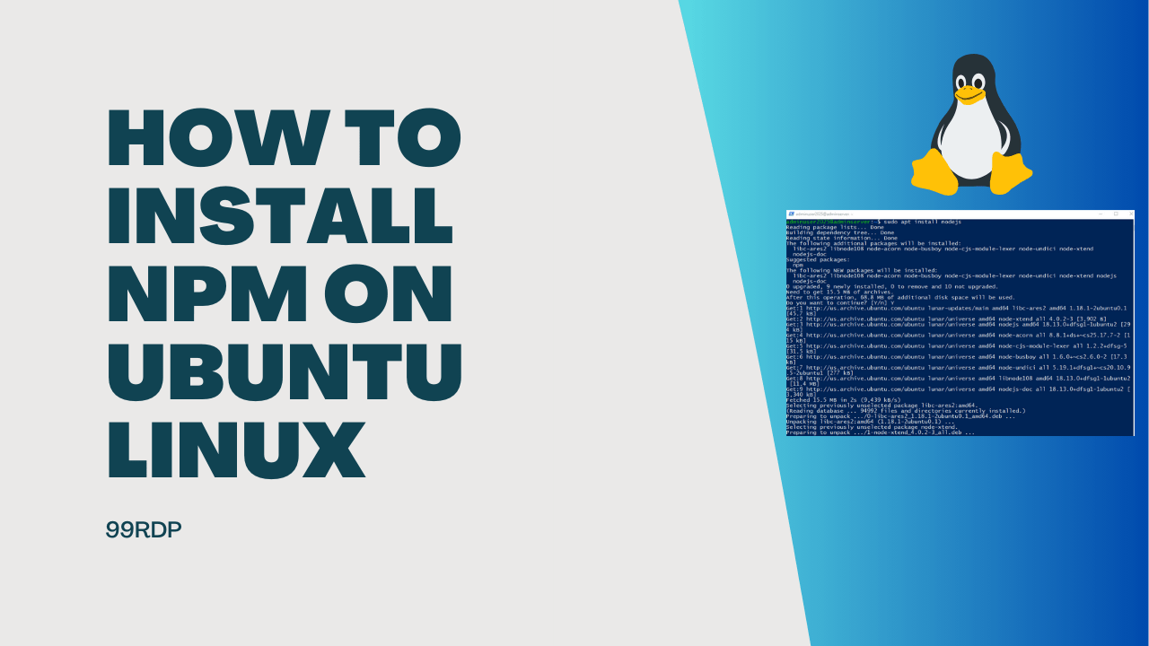How to Install npm on Ubuntu Linux
