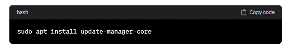 update-manager-core