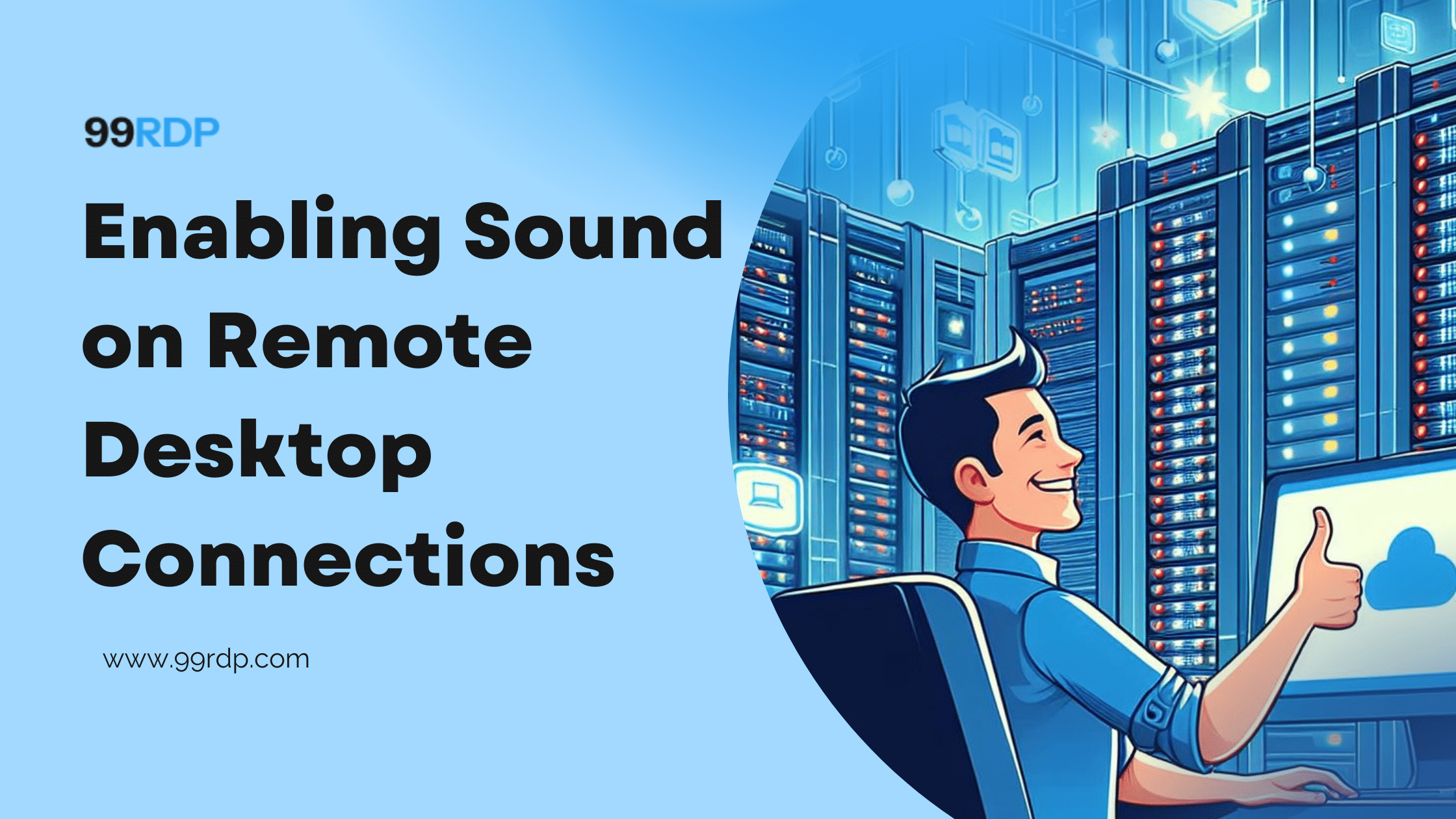 Enabling Sound in Remote Desktop connections
