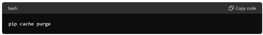 Cleaning Up Leftovers