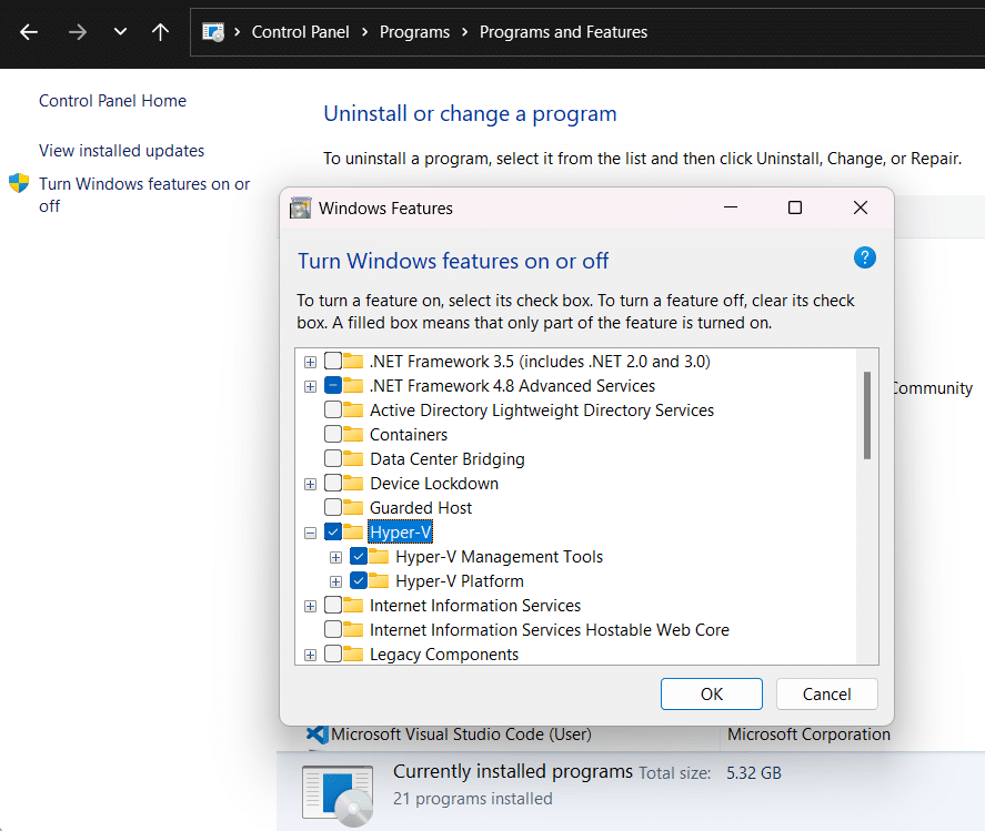 enable-hyper-v