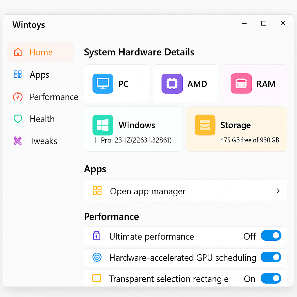 Free tool for customization