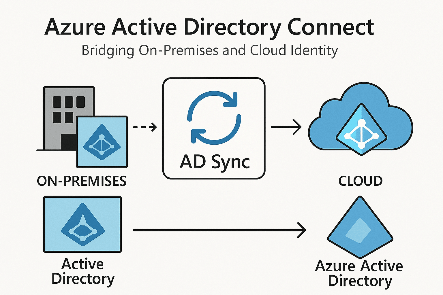 Azure Active Directory Connect (AD Sync): Bridging On-Premises and Cloud Identity