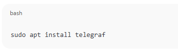 Install Telegraf (Agent to Collect Metrics)