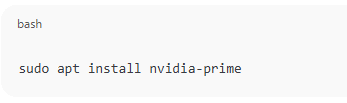 NVIDIA Prime