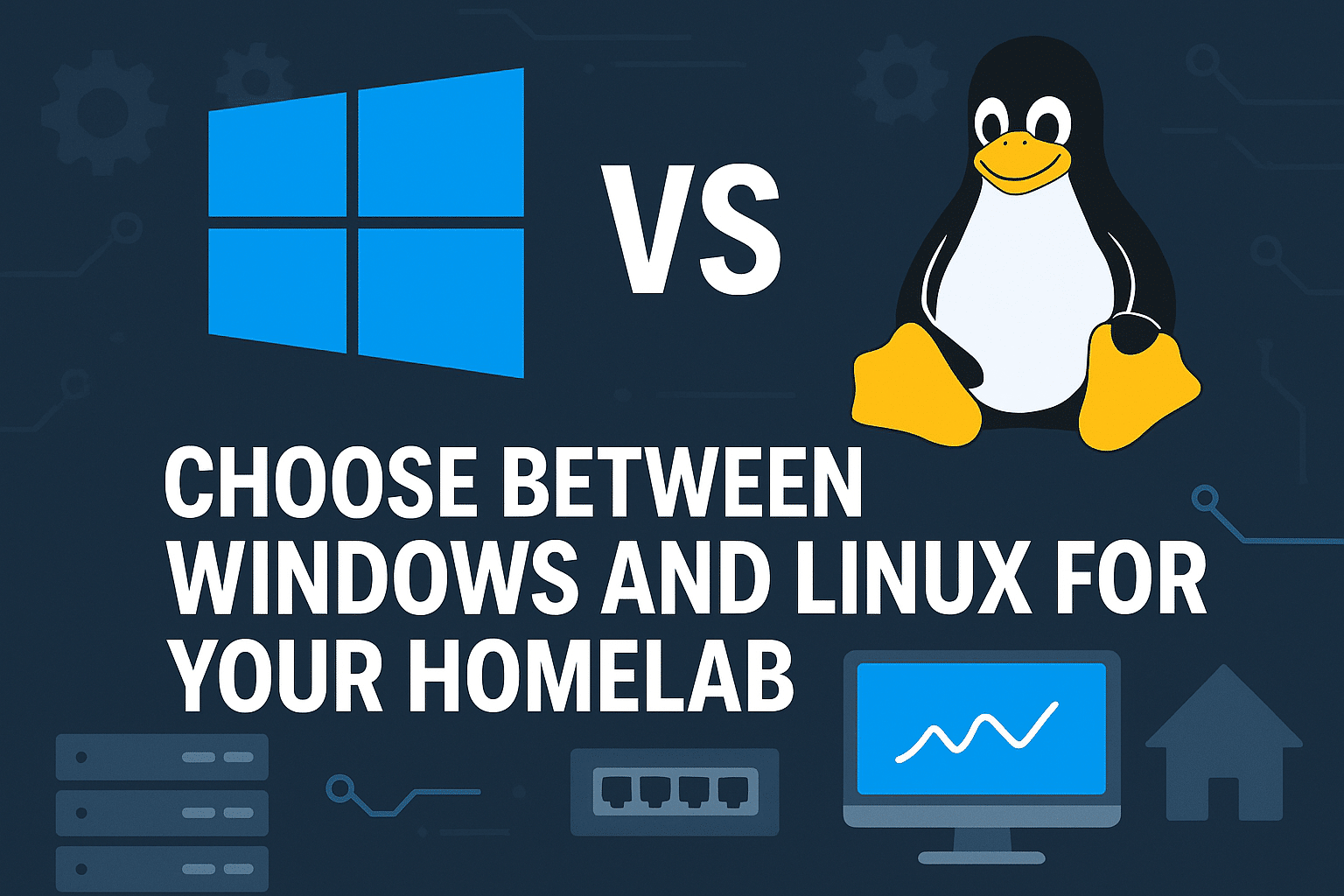 Windows and Linux for Your Homelab