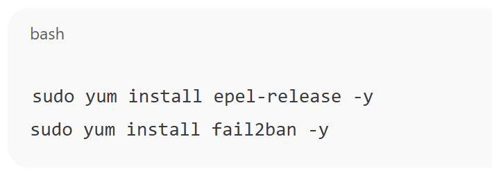 Installing Fail2ban on Centos