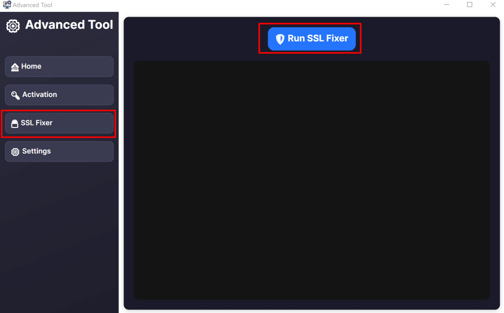 Run SSL Fixer