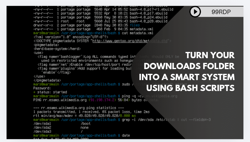 Turn Your Downloads Folder into a Smart System Using Bash Scripts