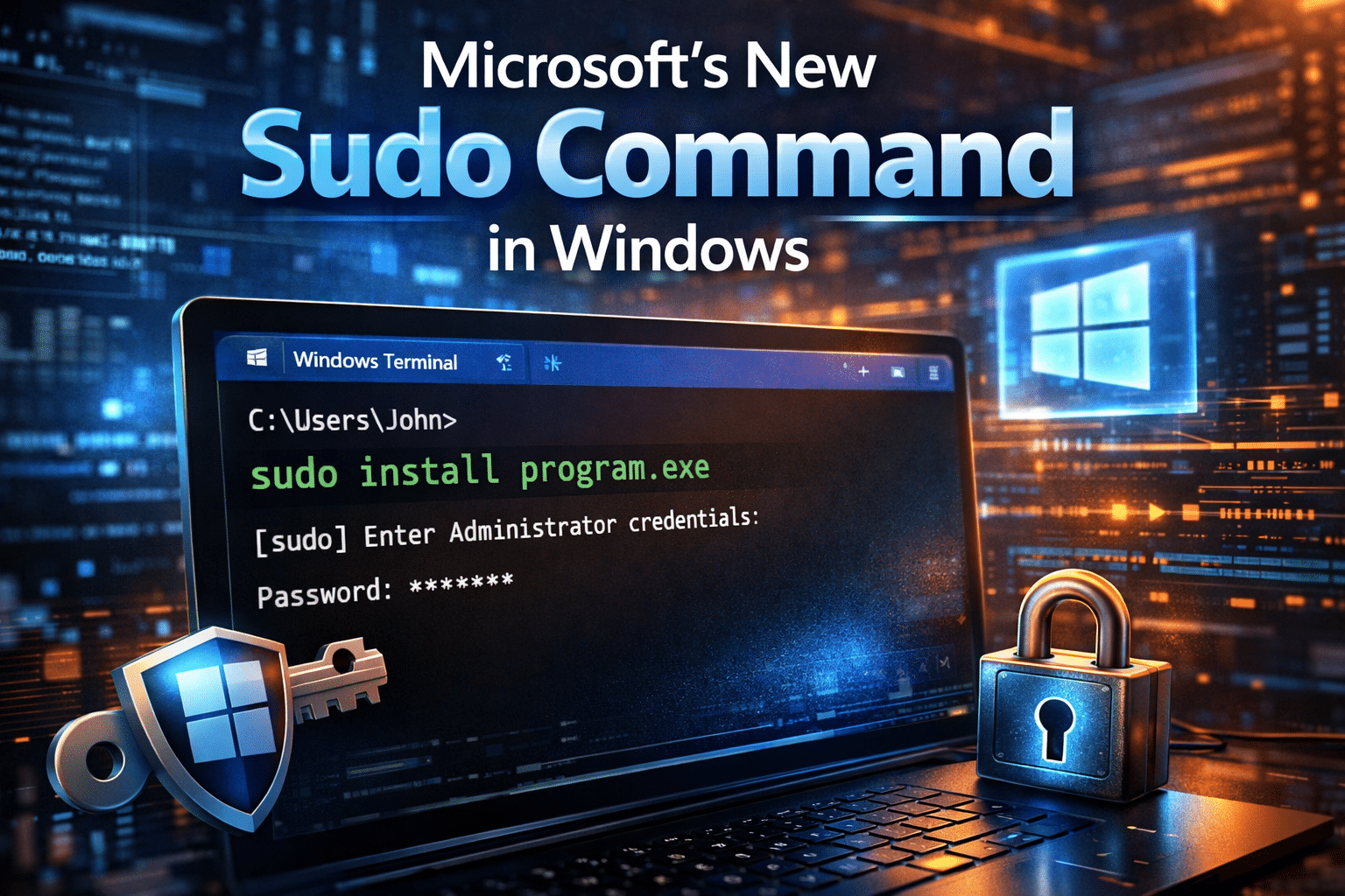 SUdo to windows
