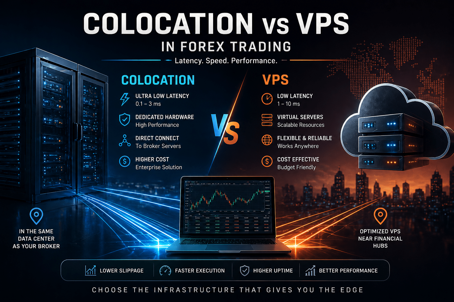 Colocation vs VPS in Forex Trading
