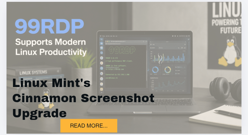 Linux Mint’s Cinnamon Screenshot Upgrade