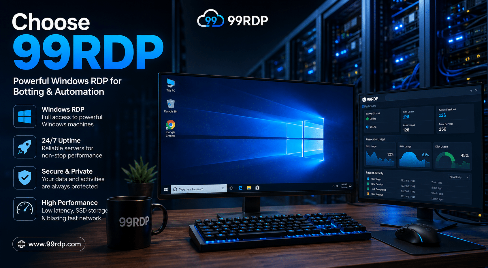 Windows botting RDP