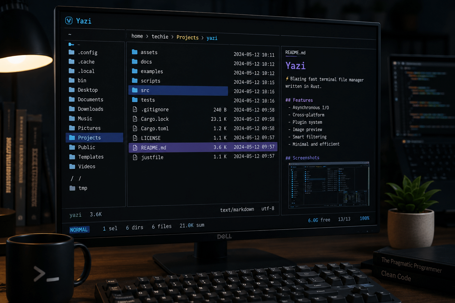 Superfile vs Ranger vs Yazi
