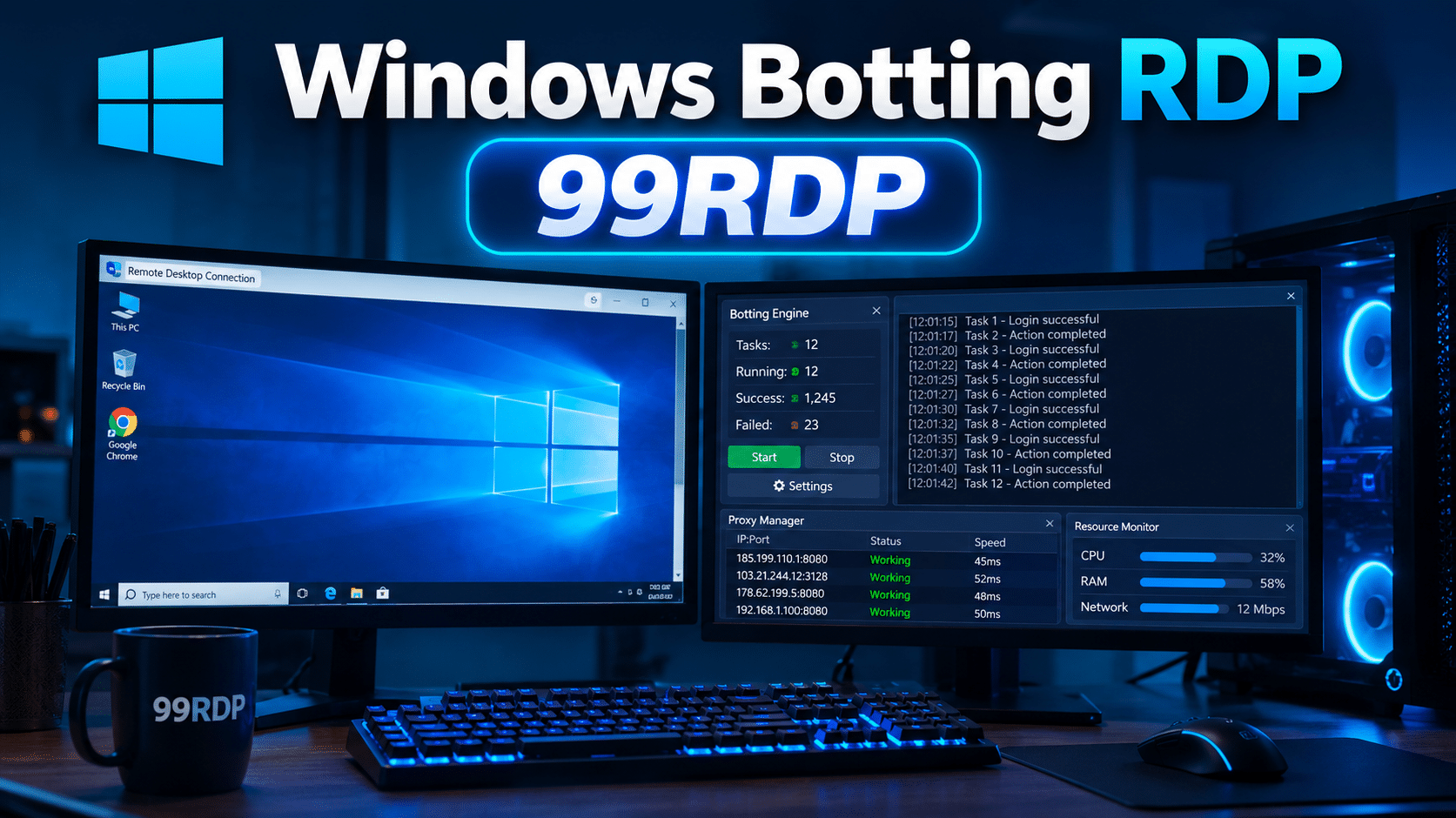 Windows Botting RDP