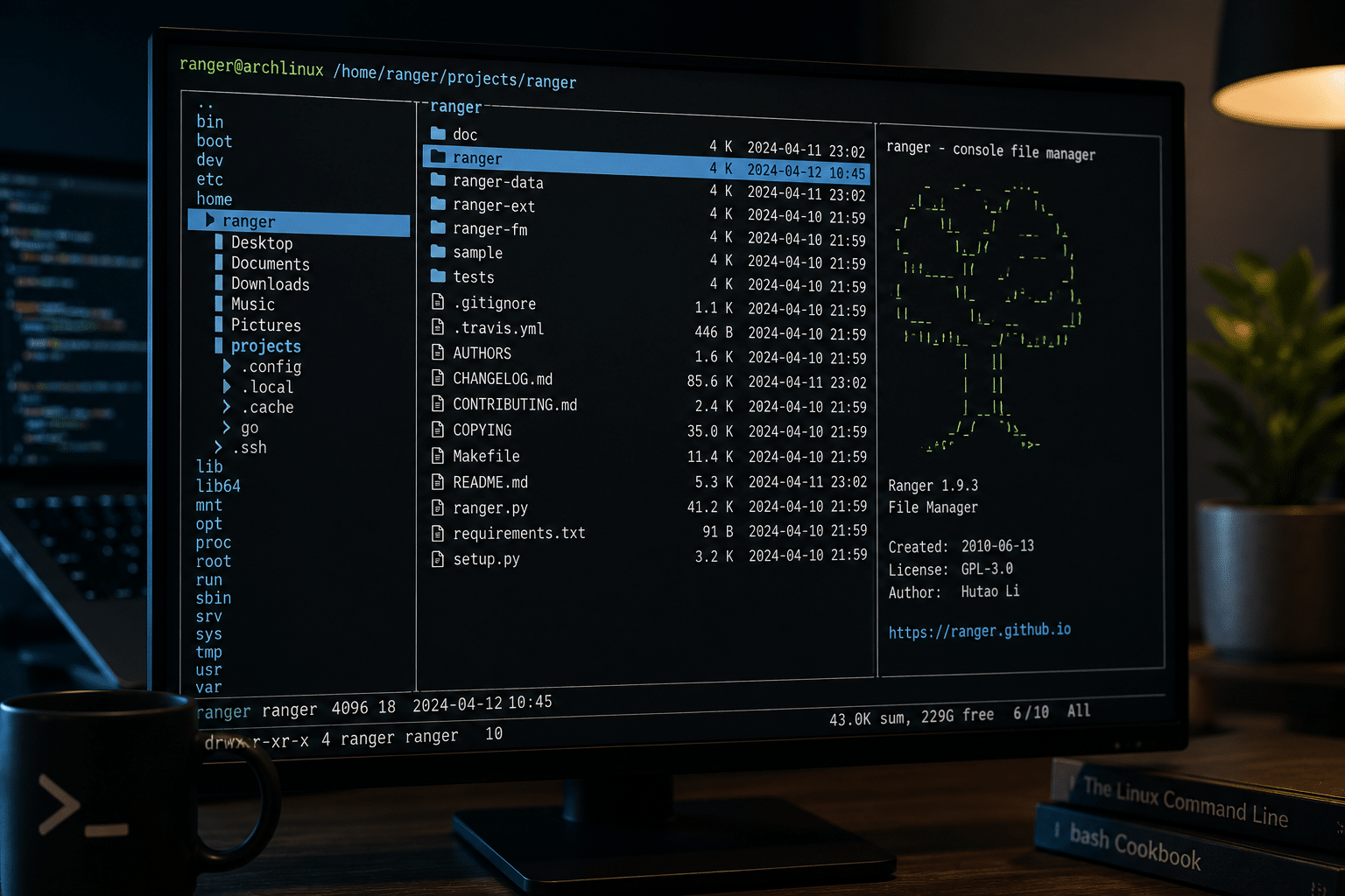 Superfile vs Ranger vs Yazi
