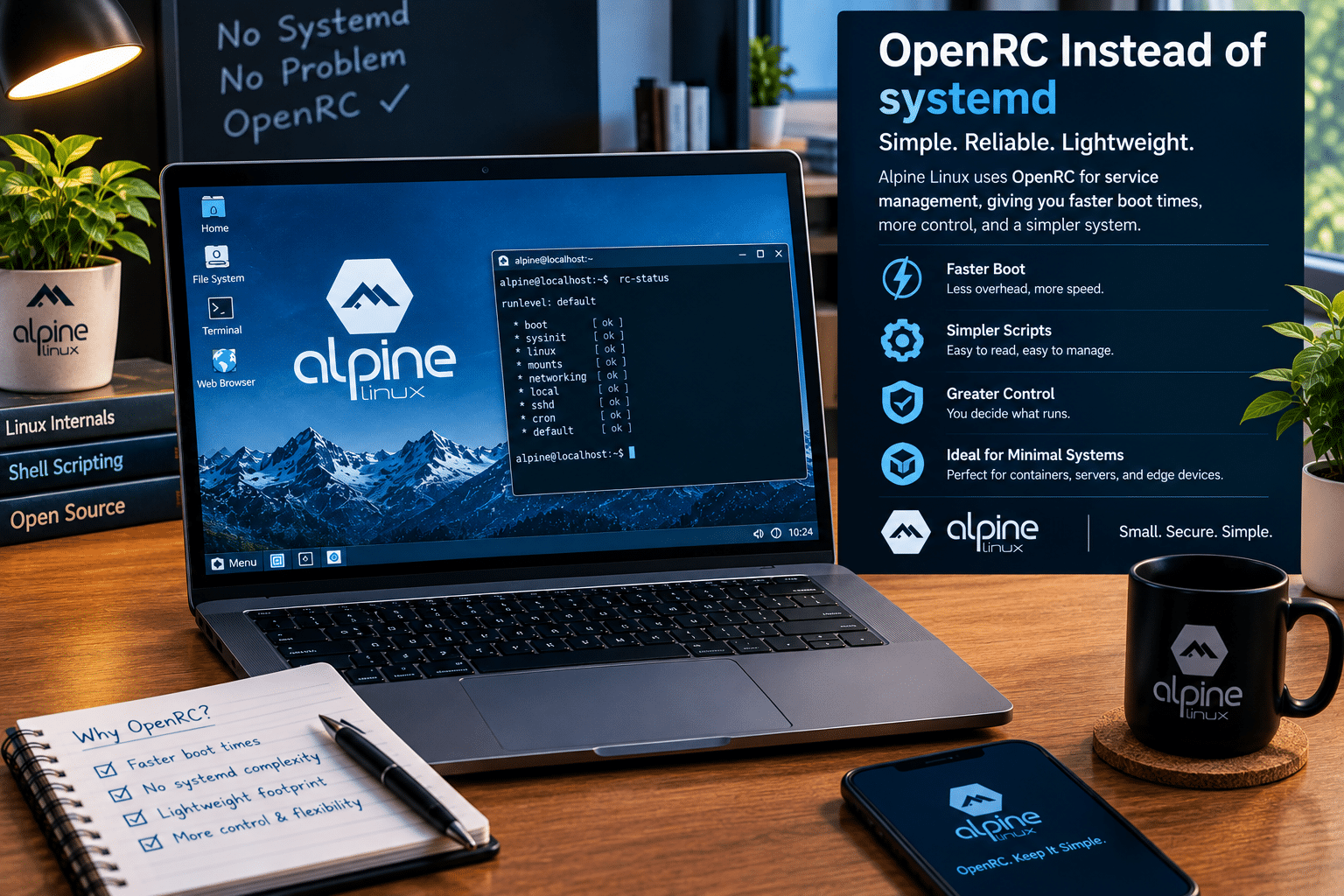 Alpine Linux vs Tiny Core