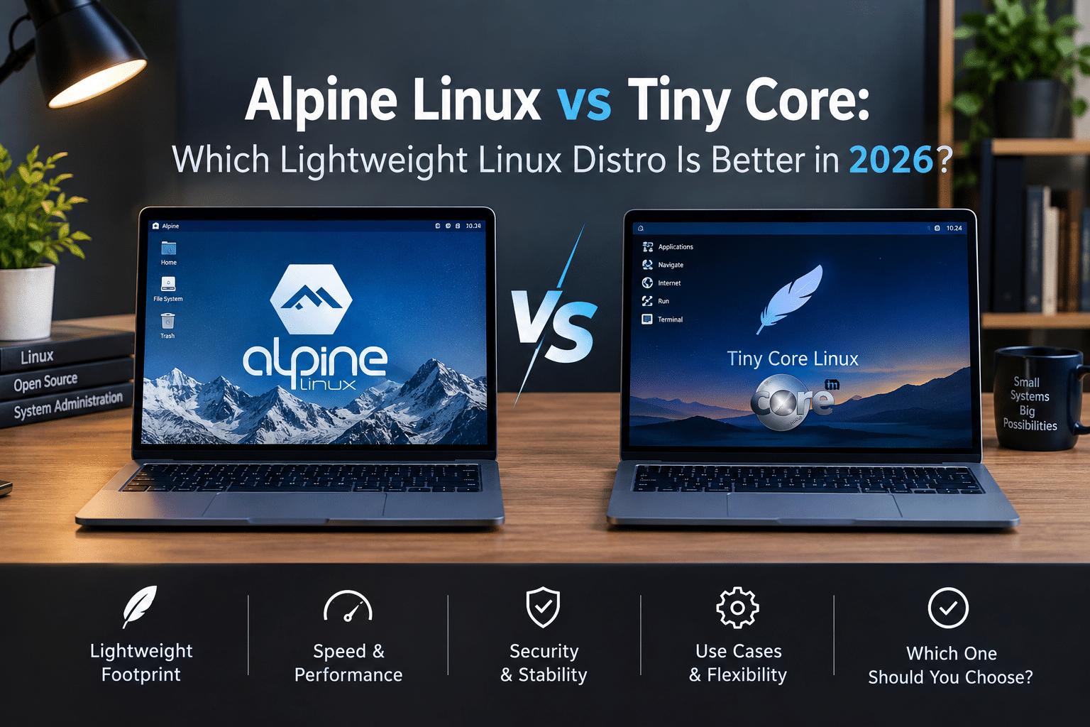 Alpine Linux vs Tiny Core