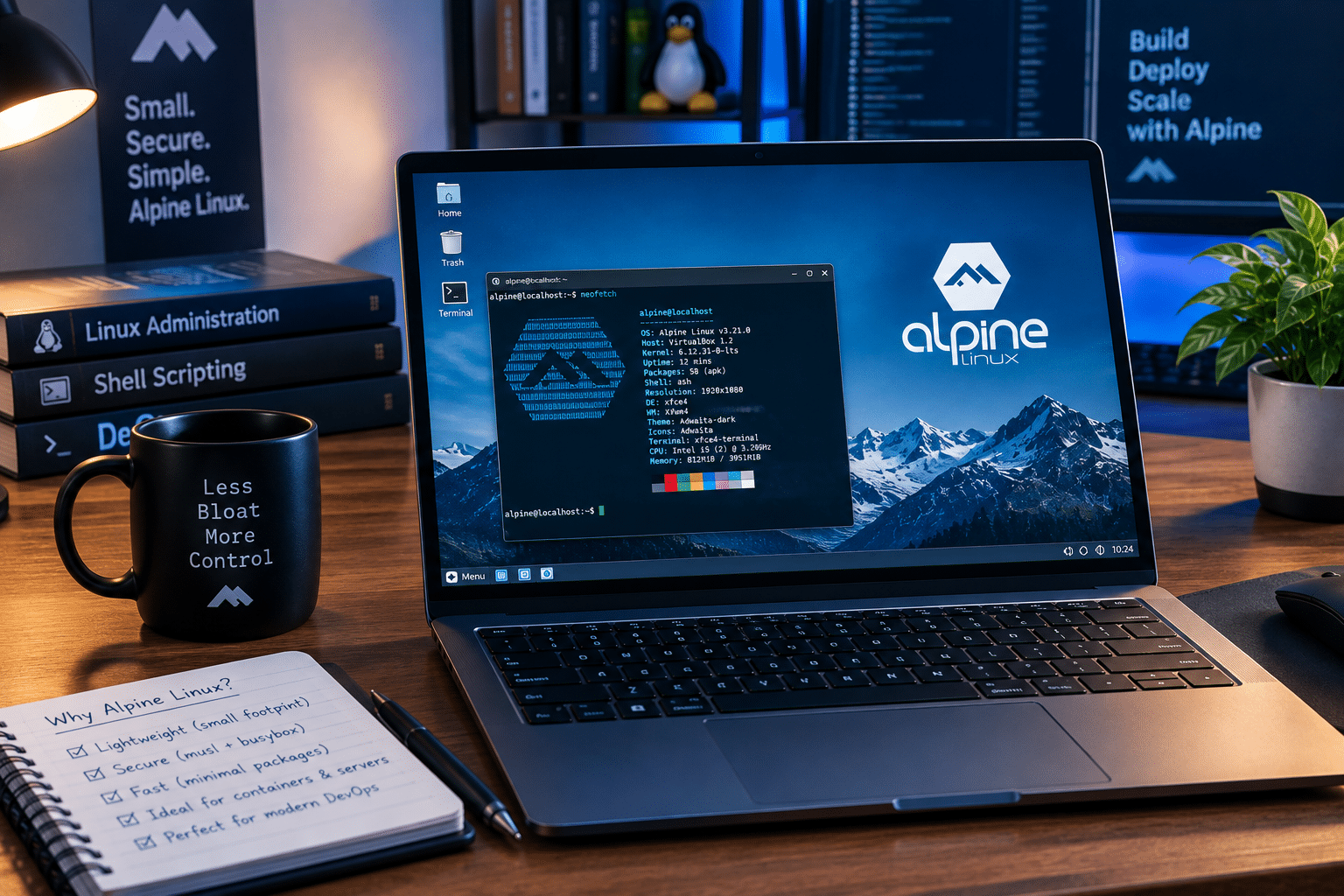 Alpine Linux vs Tiny Core