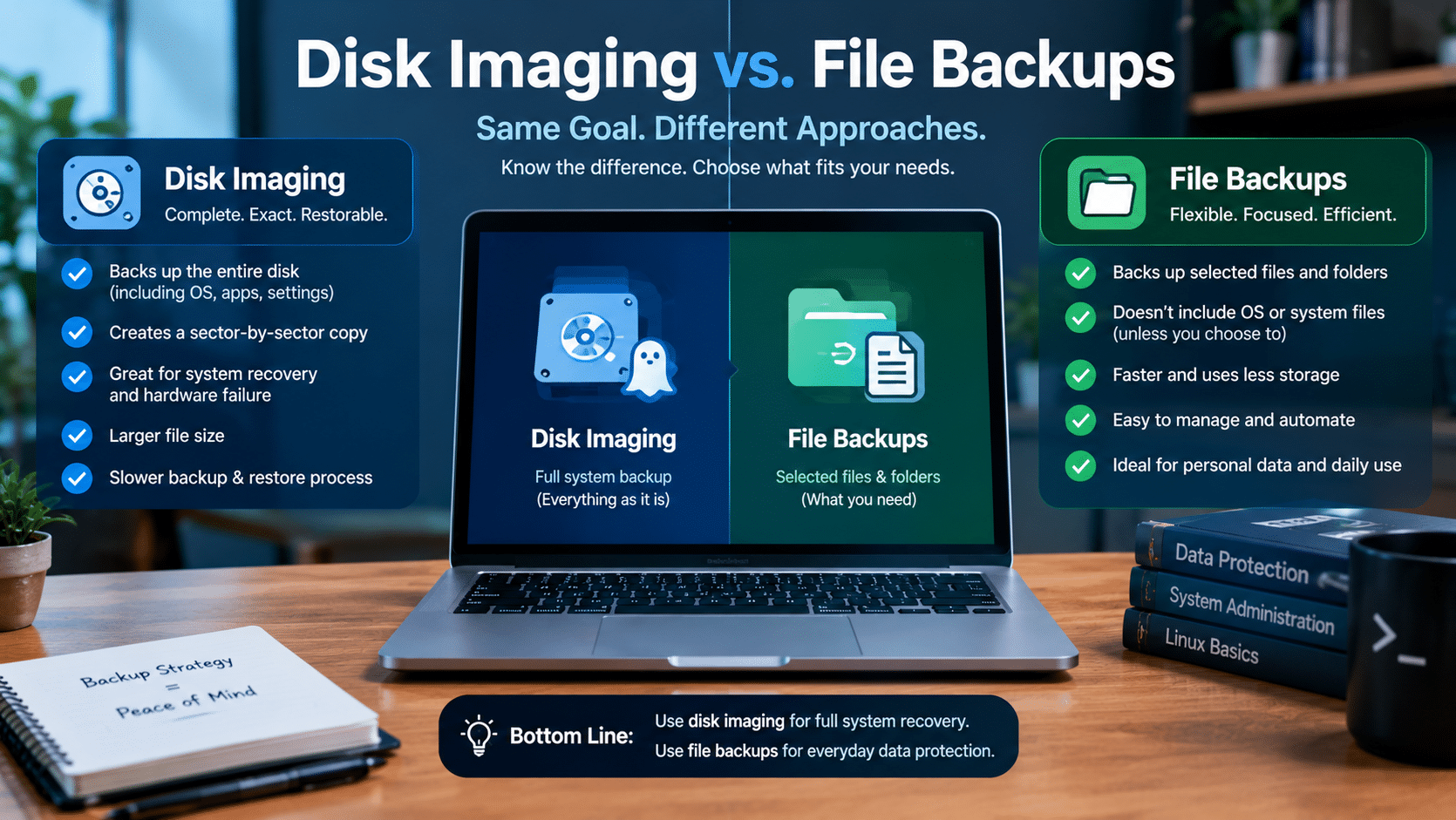 Disk Imaging vs. File Backups